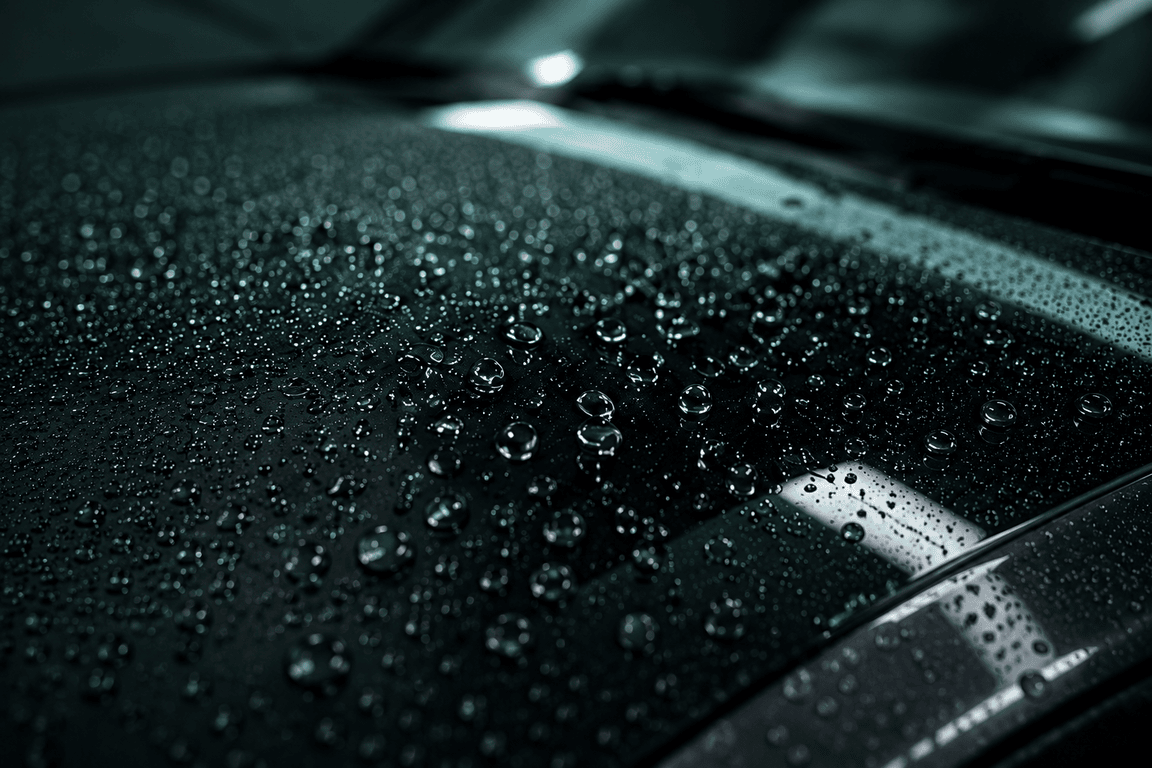 Hydrophobic Glass Coating